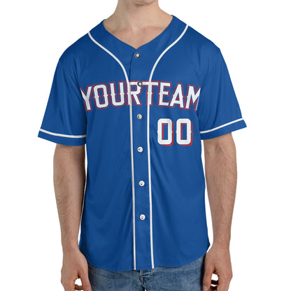 Custom Baseball Team Name Number So Cool Blue