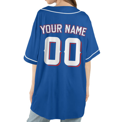 Custom Baseball Team Name Number So Cool Blue