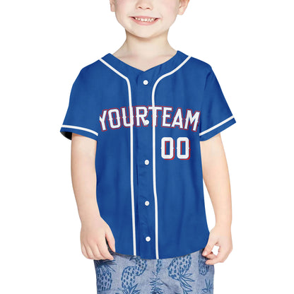 Custom Baseball Team Name Number So Cool Blue