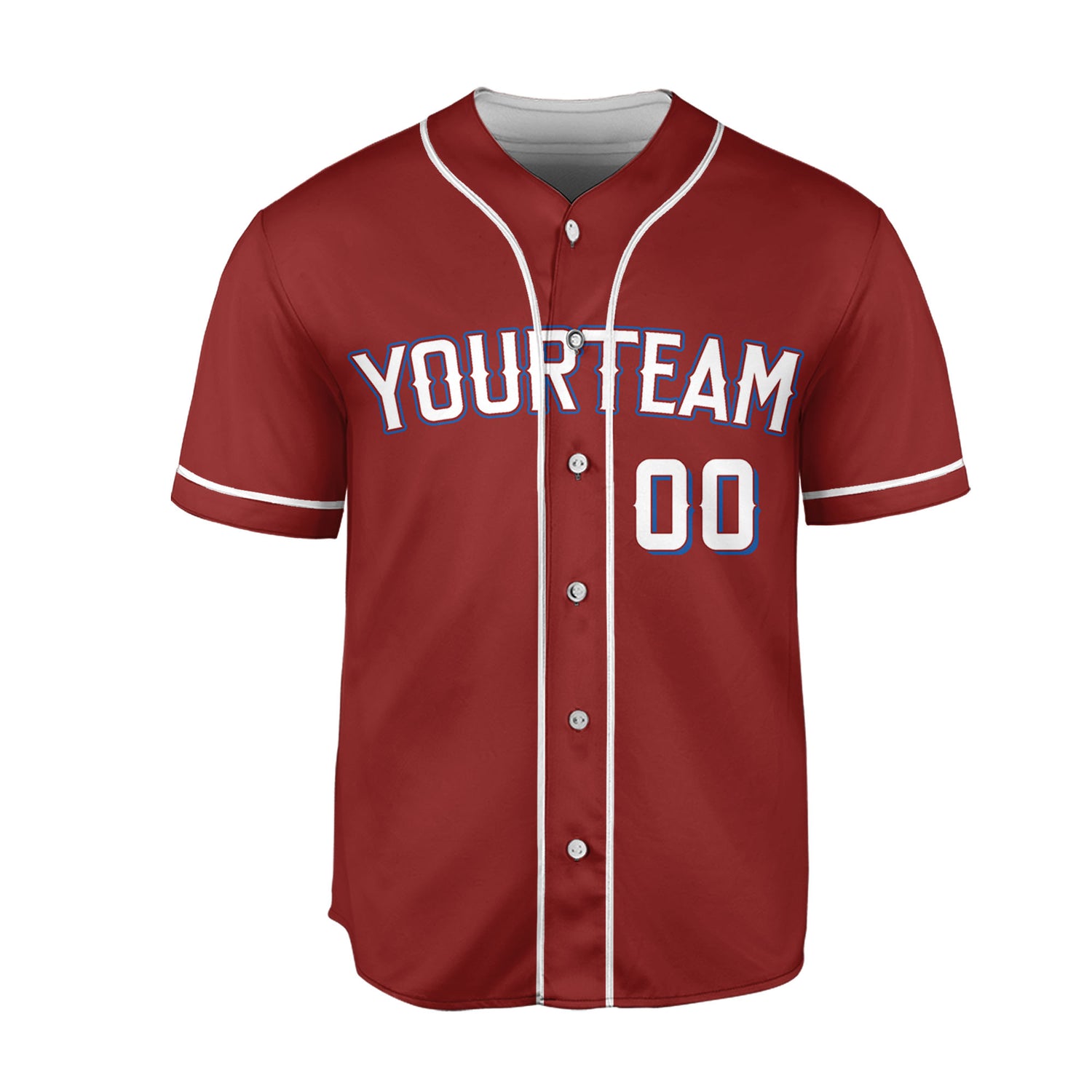 Custom Baseball Team Name Number So Cool Maroon