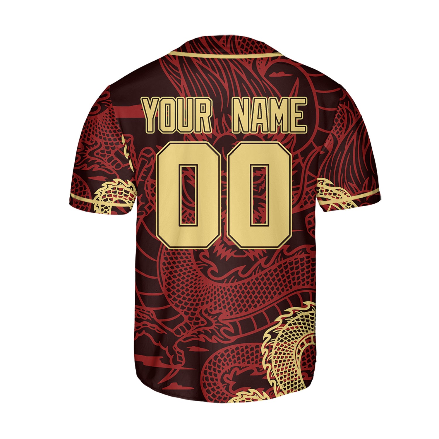 Personalize-Team-Name-Sky-Dragon-Red-Baseball-Jersey
