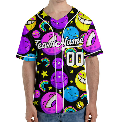 Personalize-Team-Name-Trippy-Colorful-Happy-Icon-Face