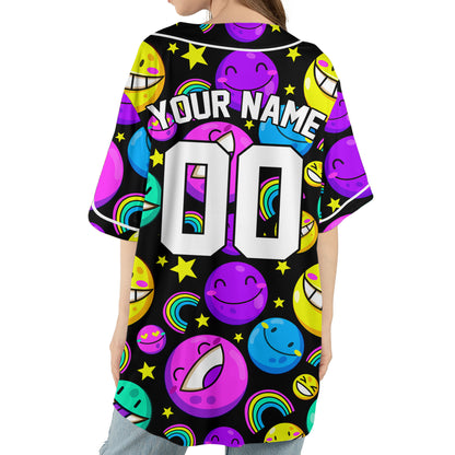Personalize-Team-Name-Trippy-Colorful-Happy-Icon-Face