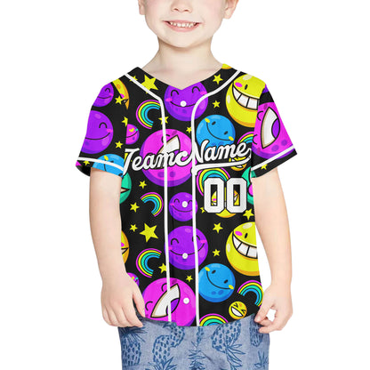 Personalize-Team-Name-Trippy-Colorful-Happy-Icon-Face