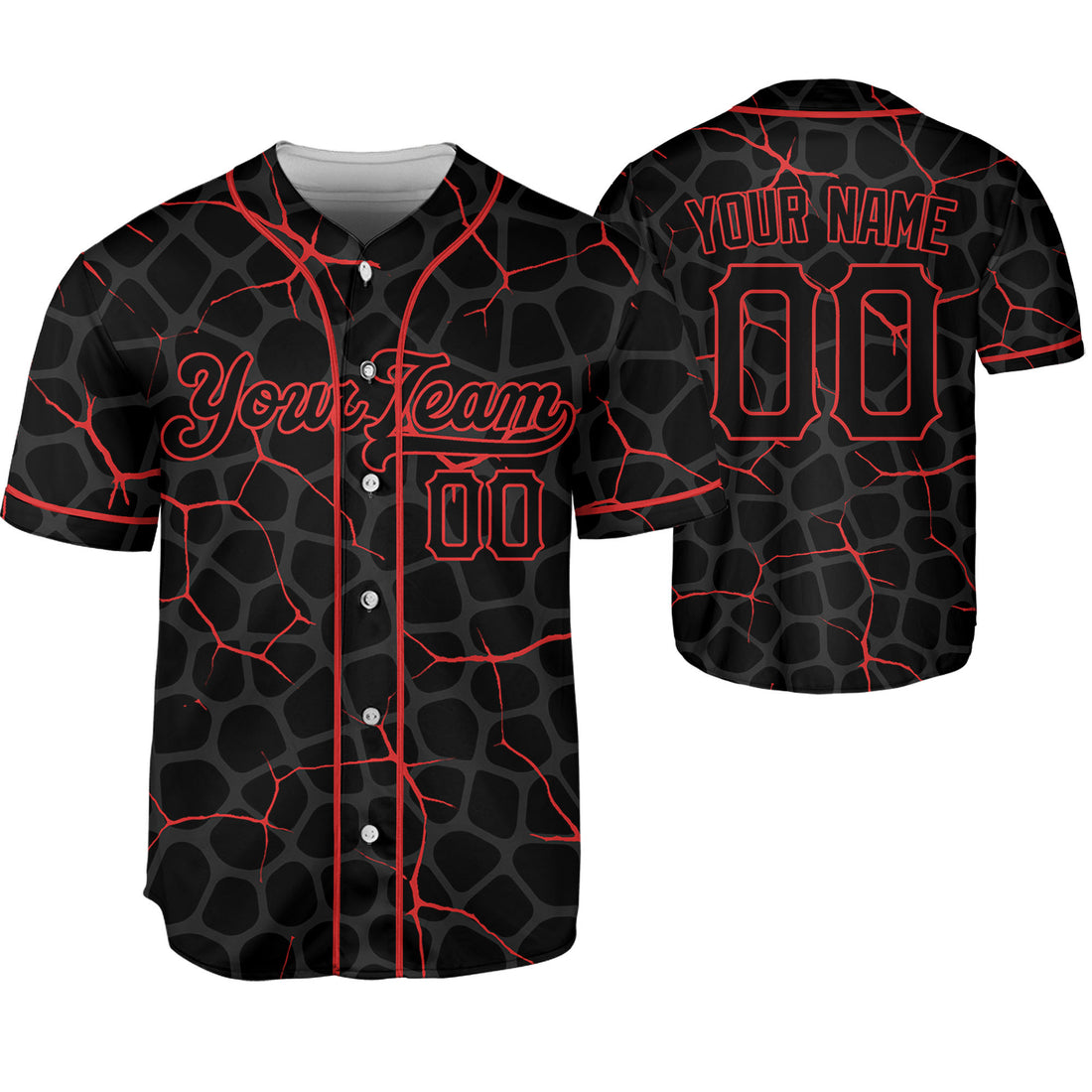 Personalize-Tean-Name-And-Number-Voronoi-Awesome-Texture-Red