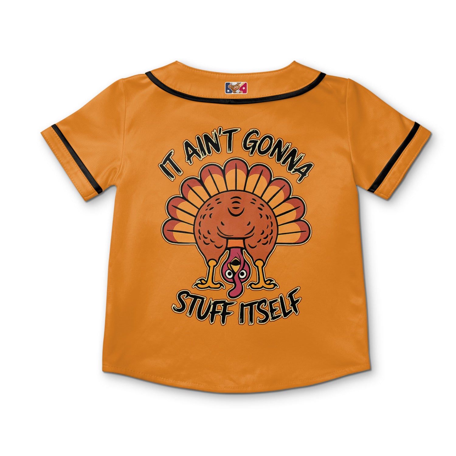 personalize-thanksgiving-baseball-it-aint-gonna-stuff-itself-orange-nda60-6867