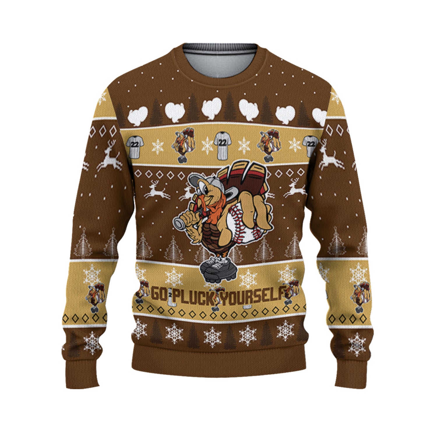 personalize-ugly-thanksgiving-turkey-player-baseball-brown-nda31-1609