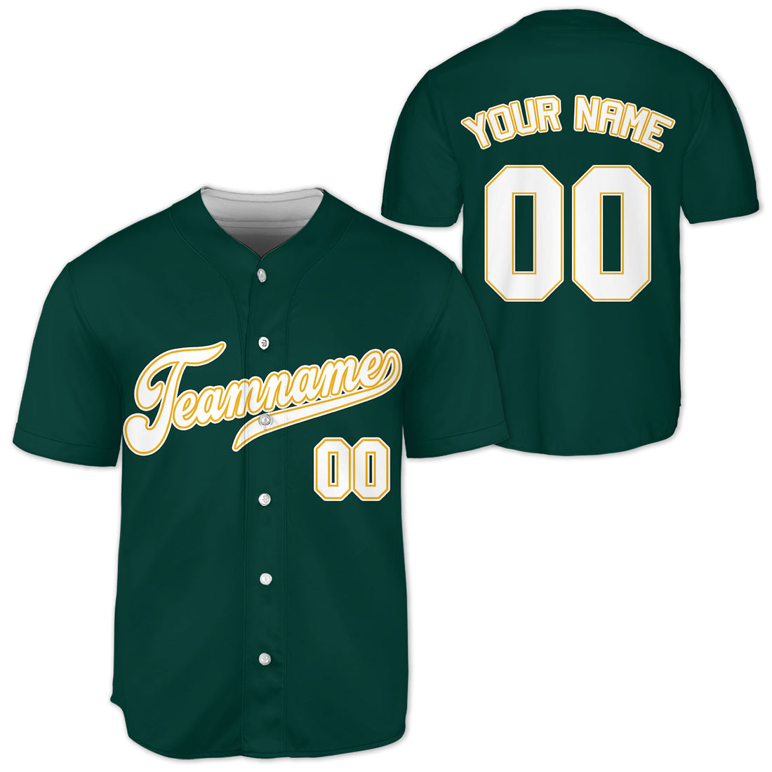 Personalized-Athletics-Baseball-Jersey