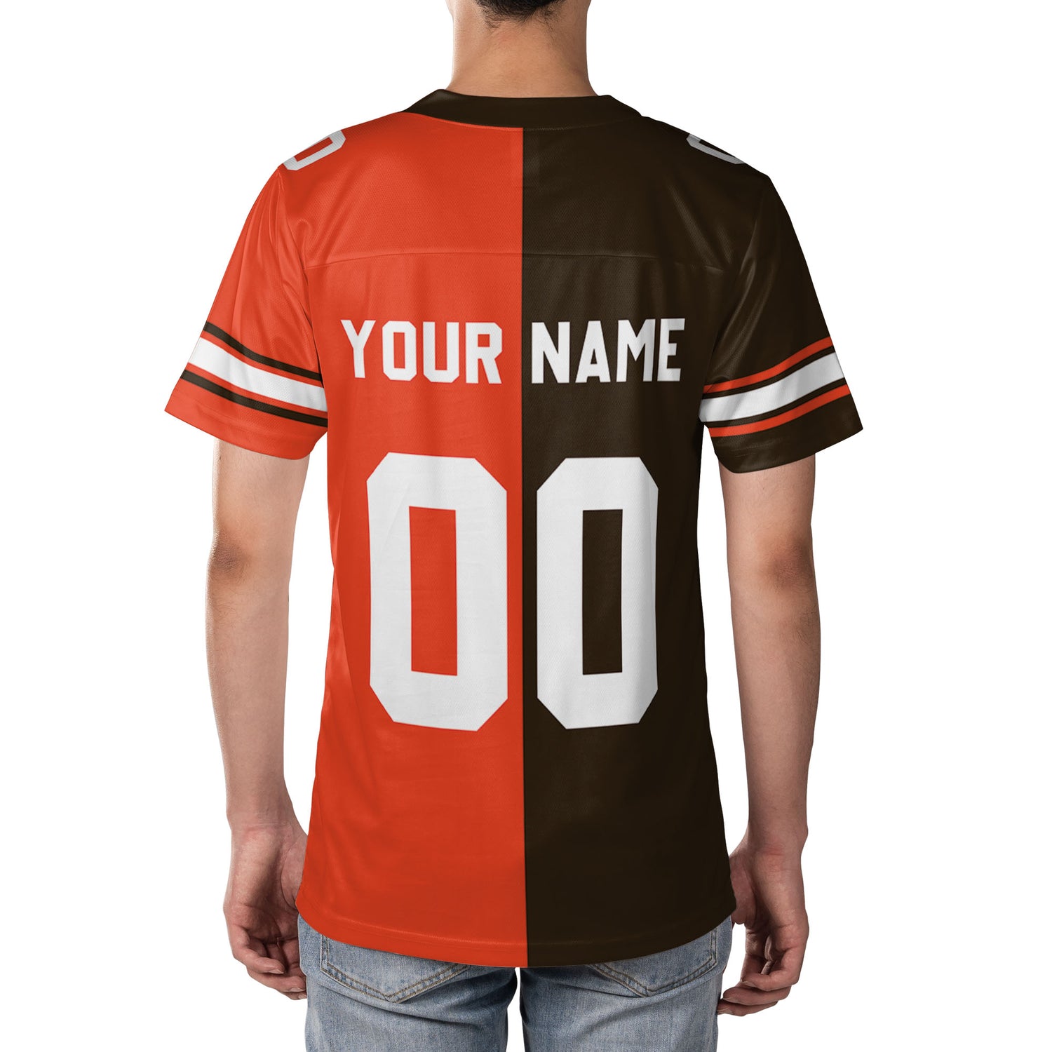 Personalized-Brownos-Jersey-Football-Half-n-Half