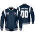 Personalized Famous Team DC Navy and White Varsity I2
