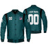 Personalized Famous Team PE Green and Black Varsity I2