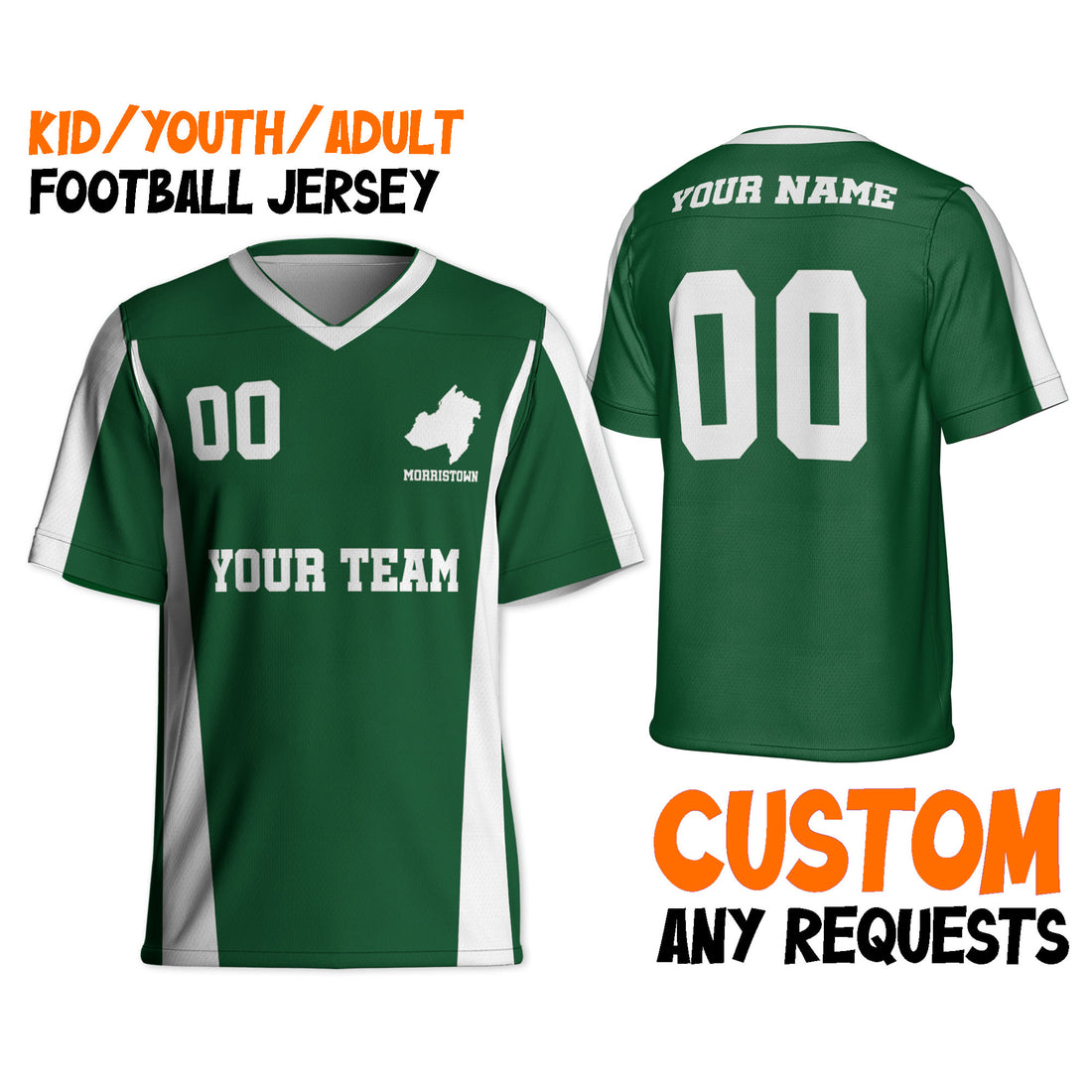 Custom-Football-Jersey-GREEN-V-WHITE-jersey-I2