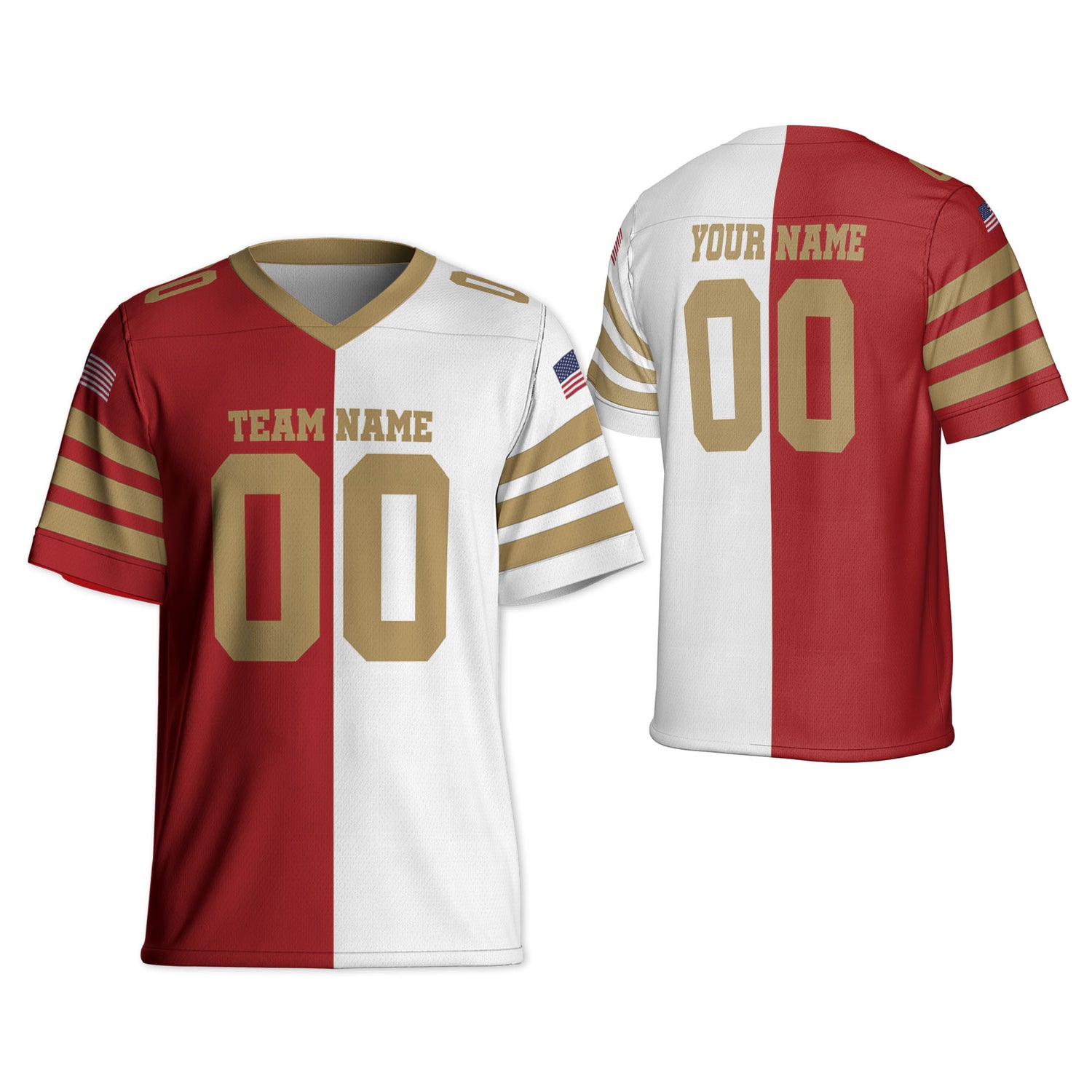 personalized-football-jersey-red-and-white-i2-3524