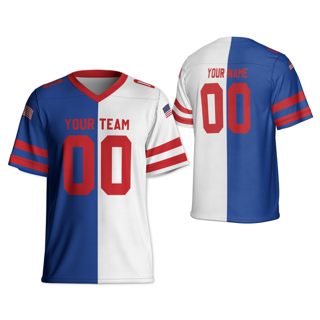 personalized-football-blue-red-and-white-i2-4454