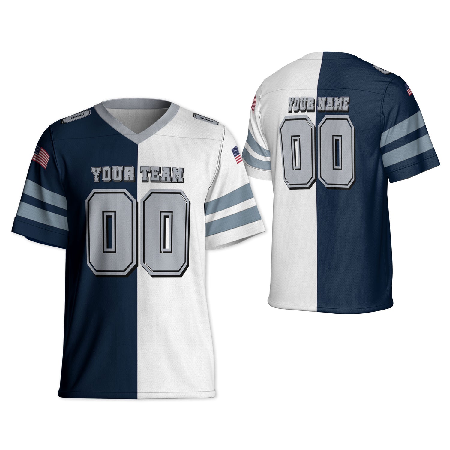 personalized-football-navi-gray-and-white-i2-4994