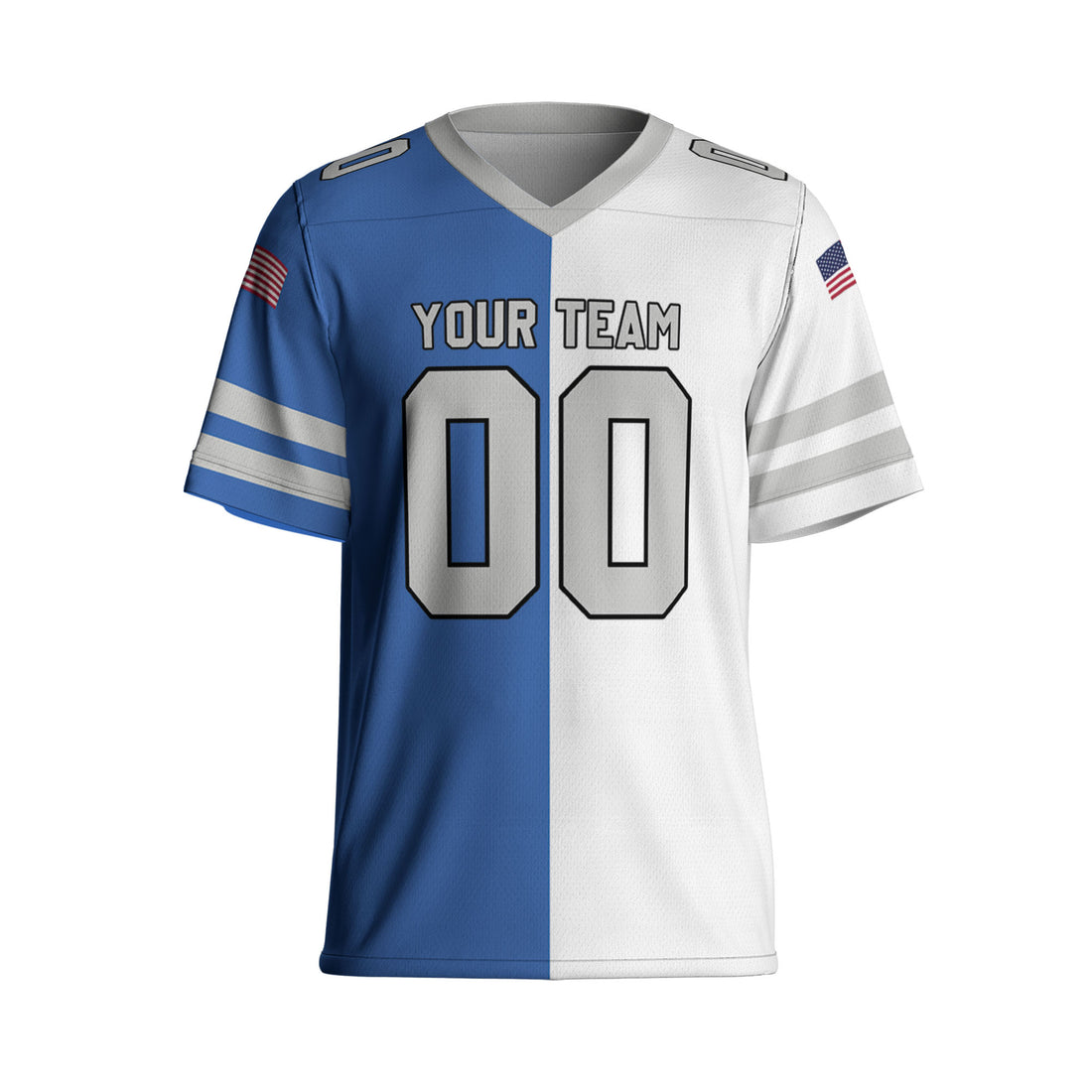 personalized-football-white-gray-and-blue-i2-4876
