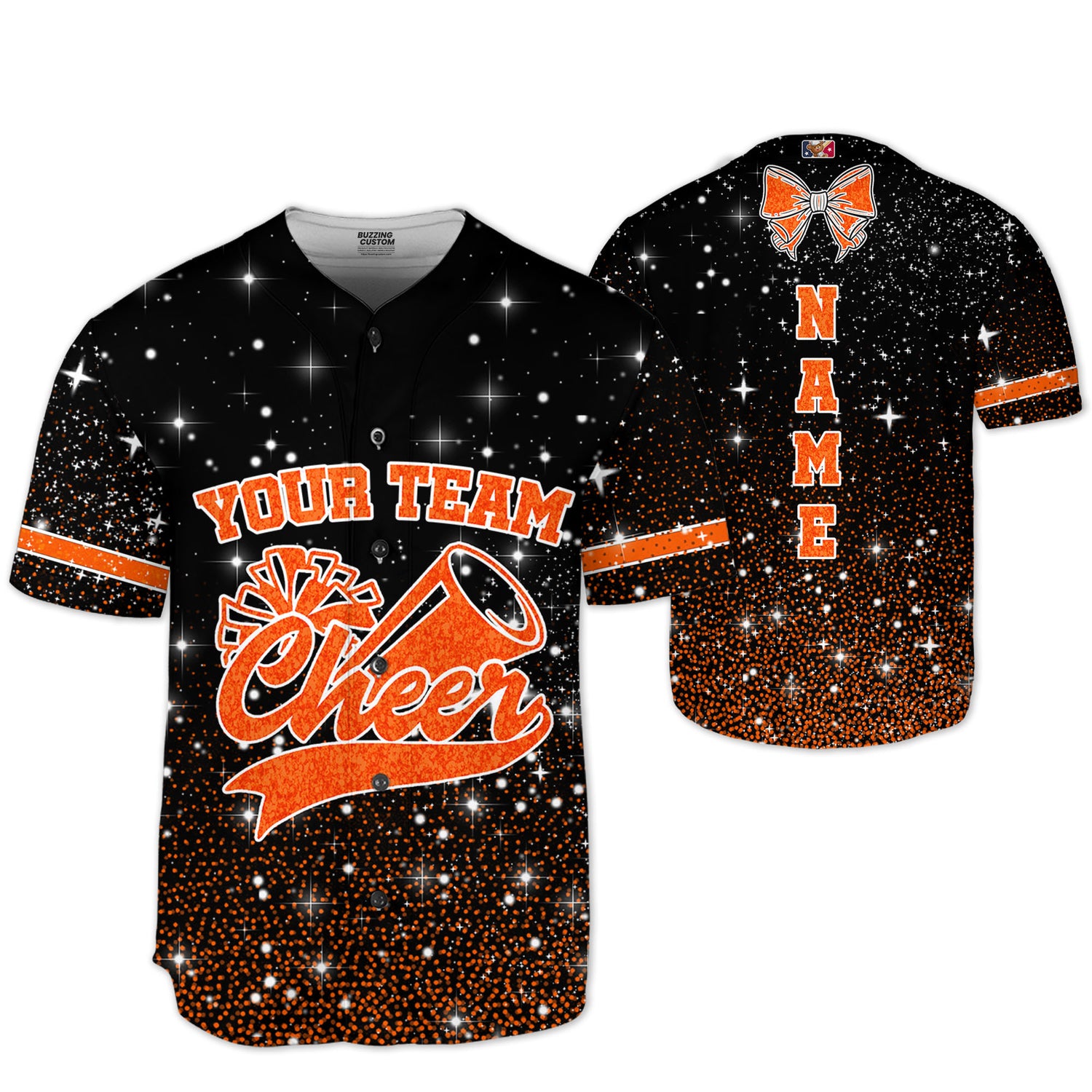 personalized-glitter-cheer-custom-name-orange-baseball-jersey-i1-9142