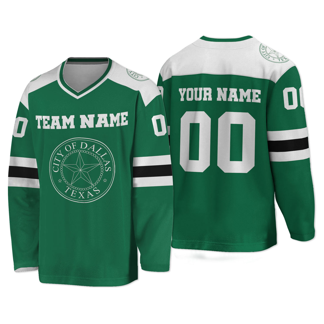 personalized-number-hockey-jersey-i2-green-white-5901