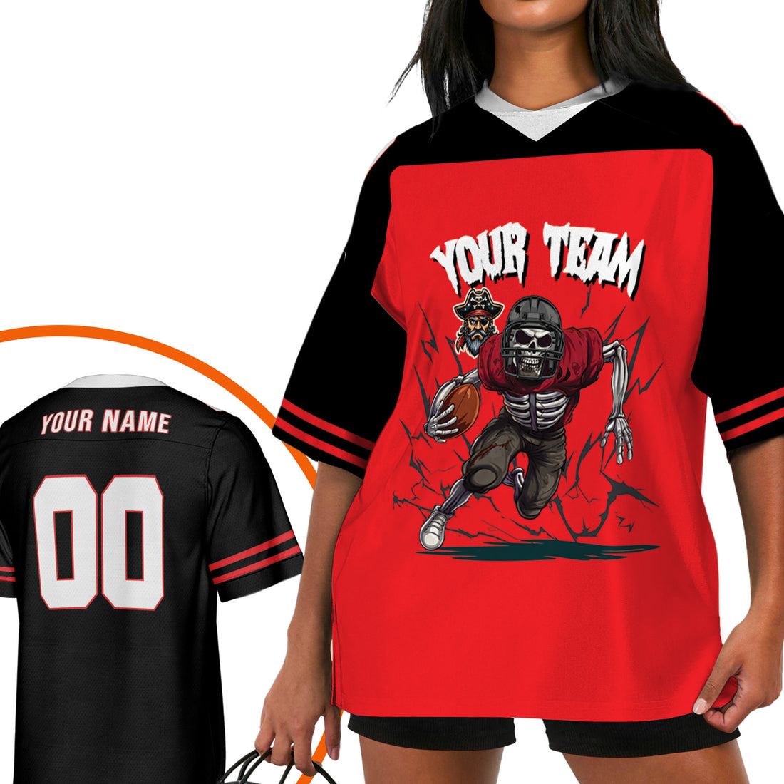 personalized-skeleton-football-jersey-football-custom-red-black-i2-2658