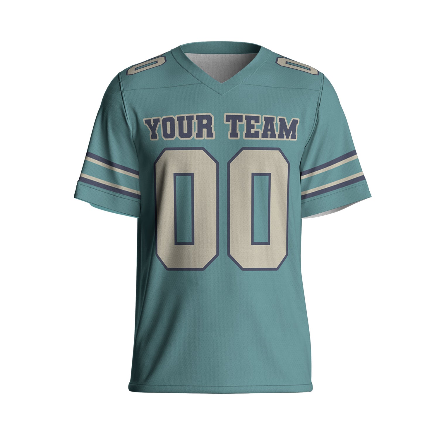 Personalized-Team-Name-And-Number-Classic-Vintage-Turquoise-Blue