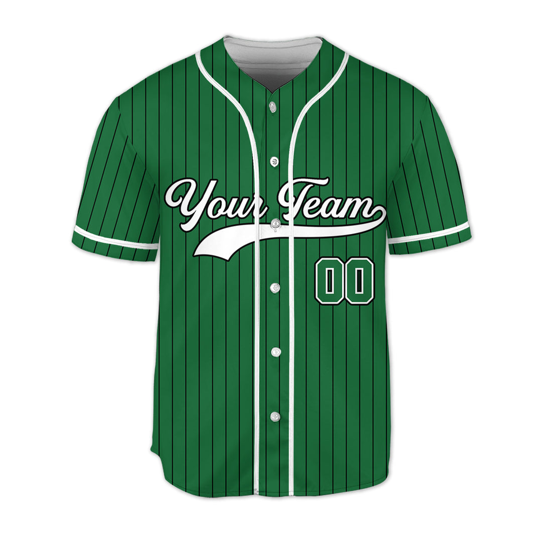 Personalized-Team-Name-And-Number-Collection-Green-Striped