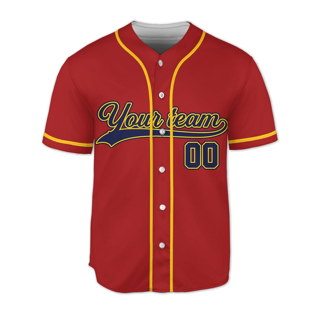 Personalized-Team-Name-And-Number-Collection-Lover-Red