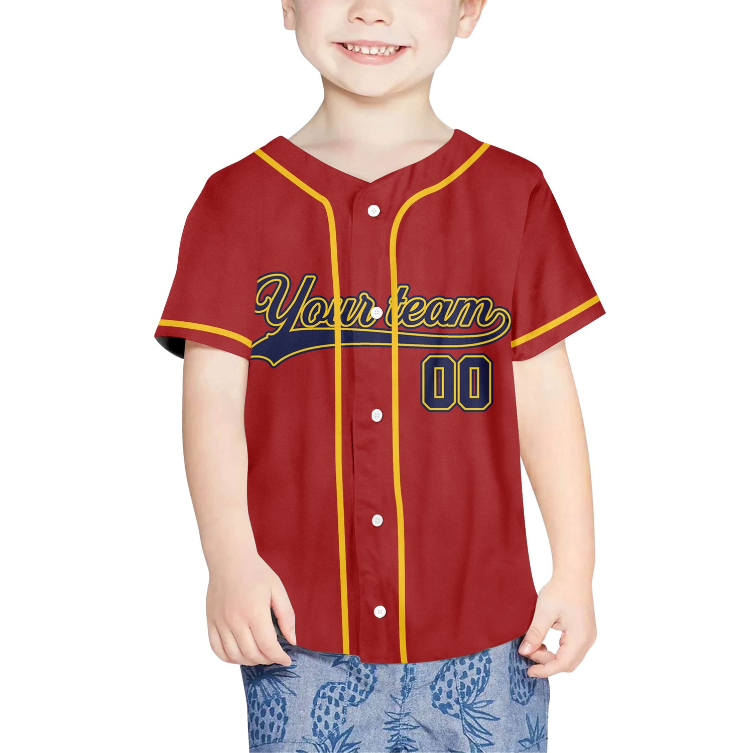 Personalized-Team-Name-And-Number-Collection-Lover-Red