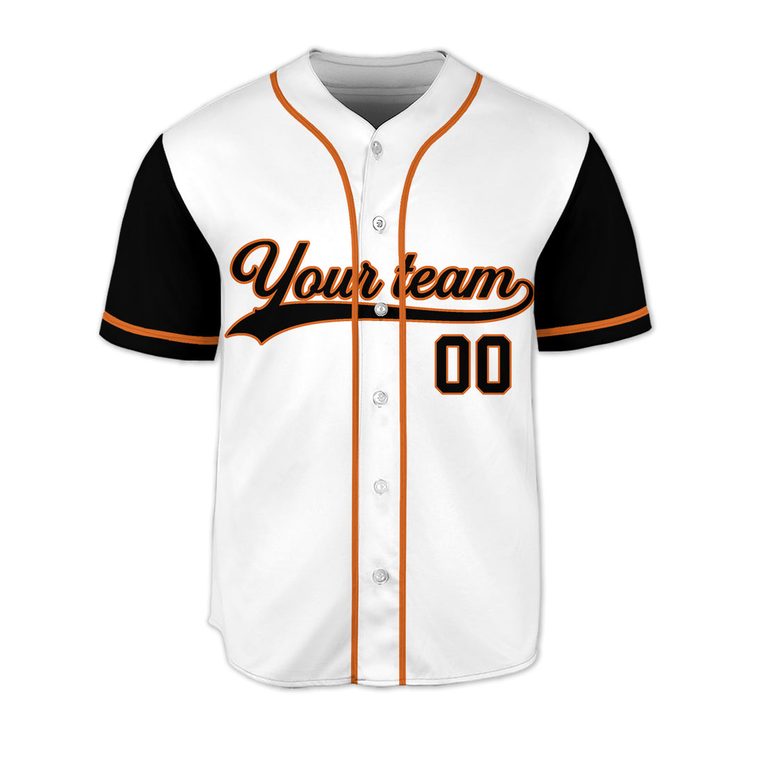 Personalized-Team-Name-And-Number-Collection-Lover-White-Black-Sleeve