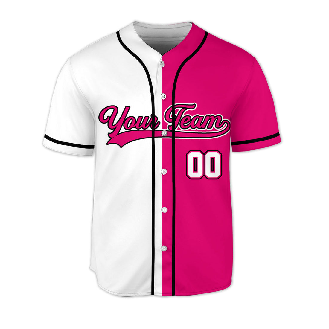 Personalized-Team-Name-And-Number-Collection-Pink-And-White