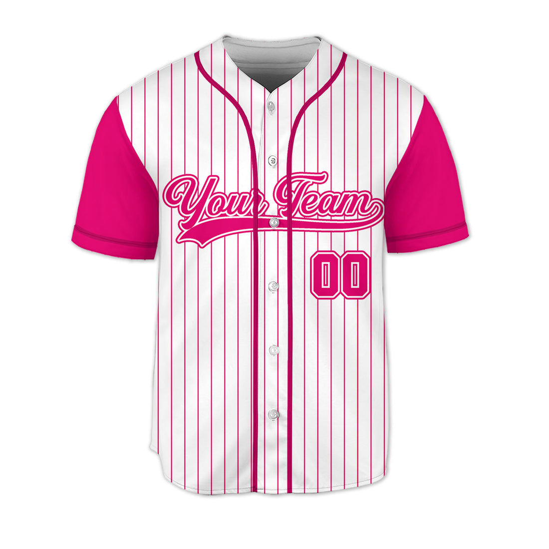 Personalized-Team-Name-And-Number-Collection-Pink-Sleeve