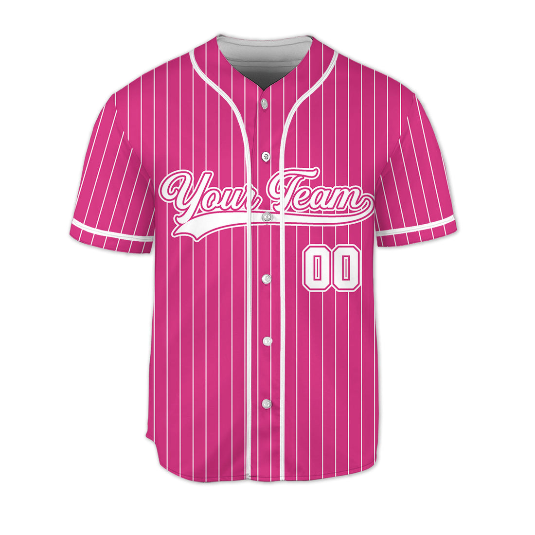 Personalized-Team-Name-And-Number-Collection-Pink-Striped-White