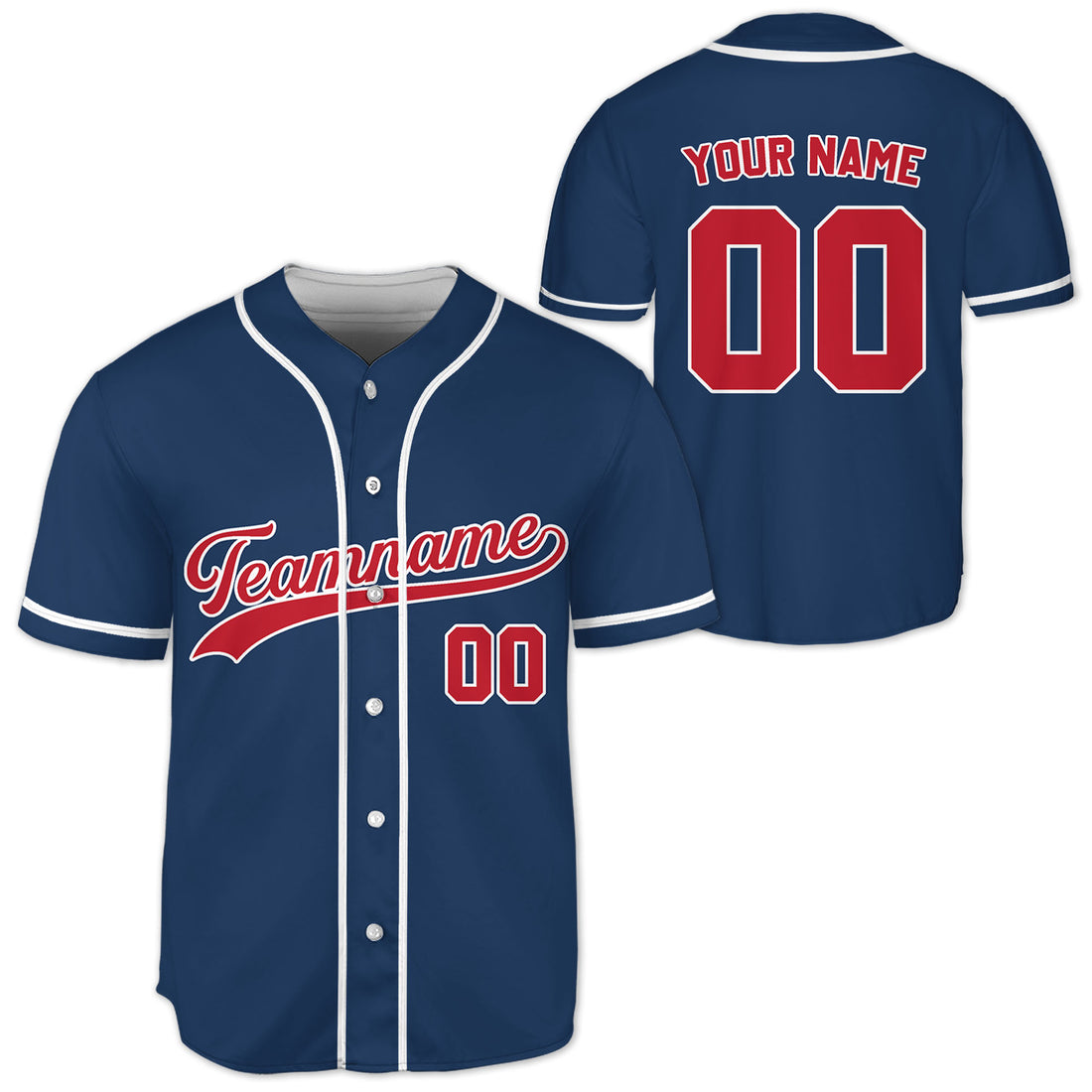 Personalized-Team-Name-And-Number-Collection-Style-Navy