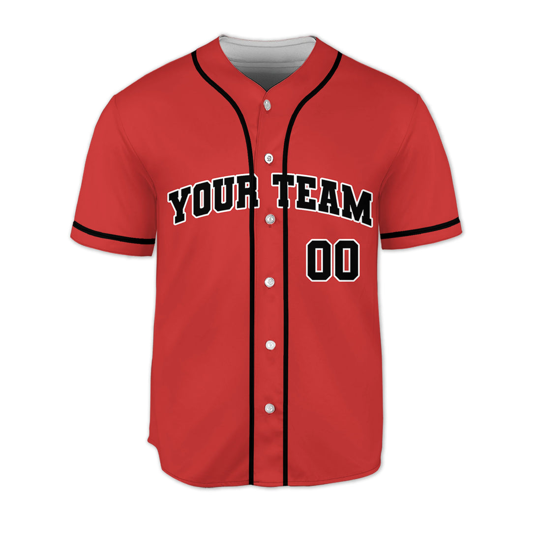 Personalized-Team-Name-And-Number-Colorful-Awesome-Collection-Red