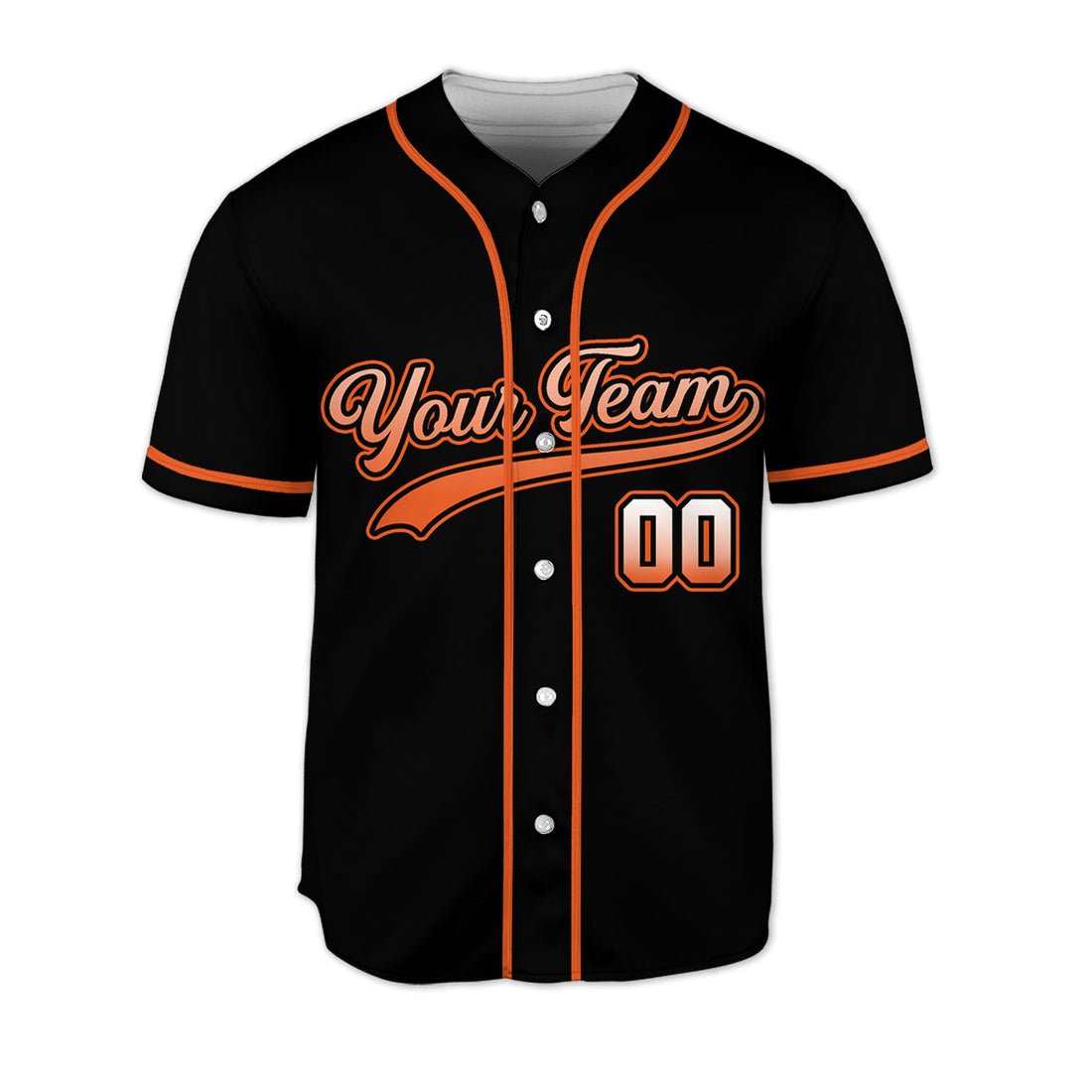 Personalized-Team-Name-And-Number-Custom-Collection-Gradient-Orange