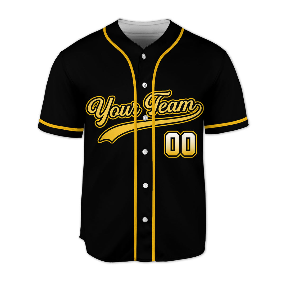 Personalized-Team-Name-And-Number-Custom-Collection-Gradient-Yellow