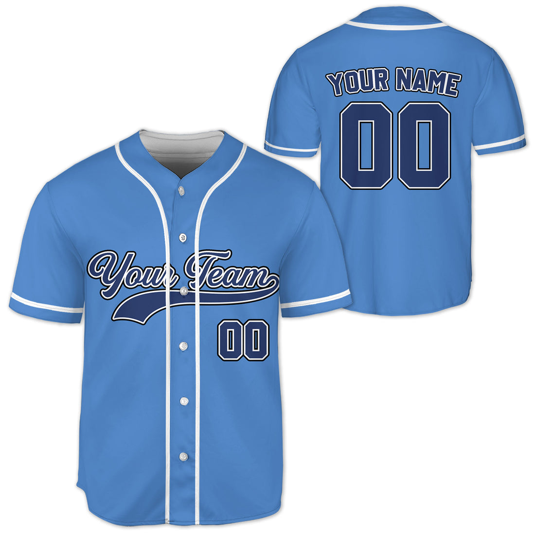 Personalized-Team-Name-And-Number-Custom-Collection-Great-Blue