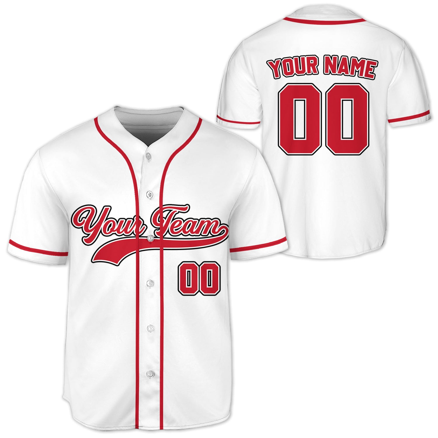 Personalized-Team-Name-And-Number-Custom-Collection-Great-White
