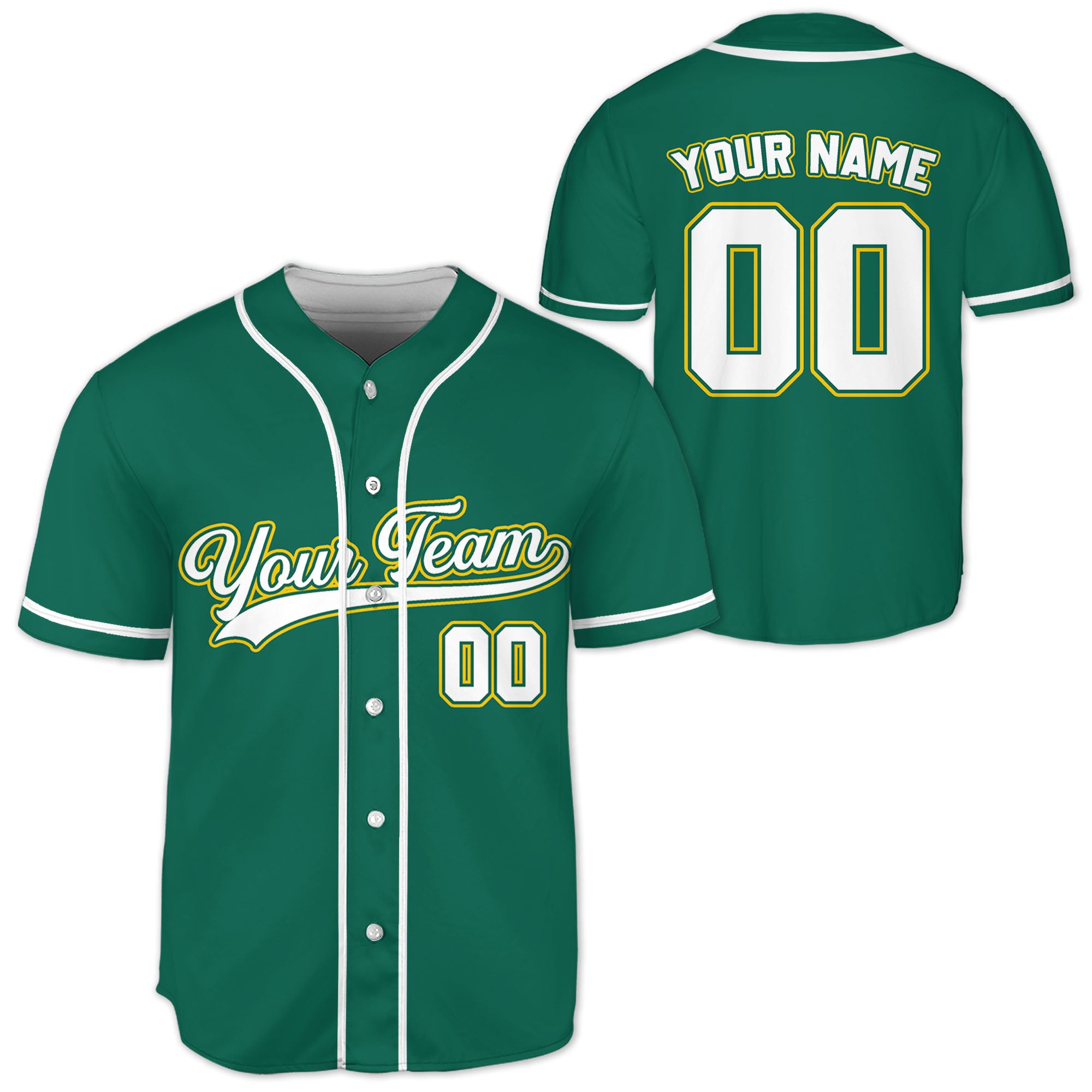 Personalized-Team-Name-And-Number-So-Cool-Collection-Green-White