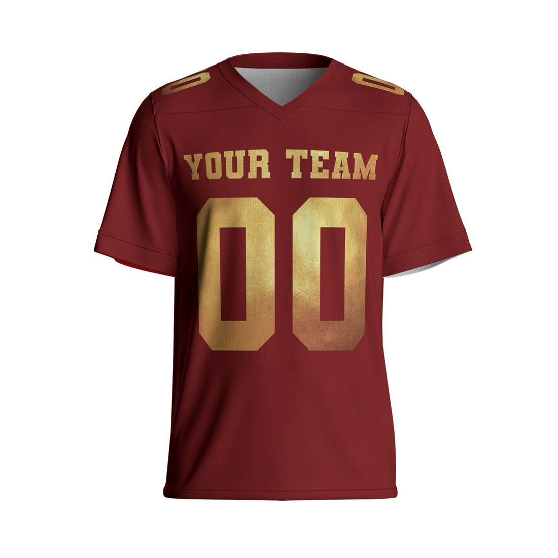 personalized-team-name-awesome-dark-red-gold-9052