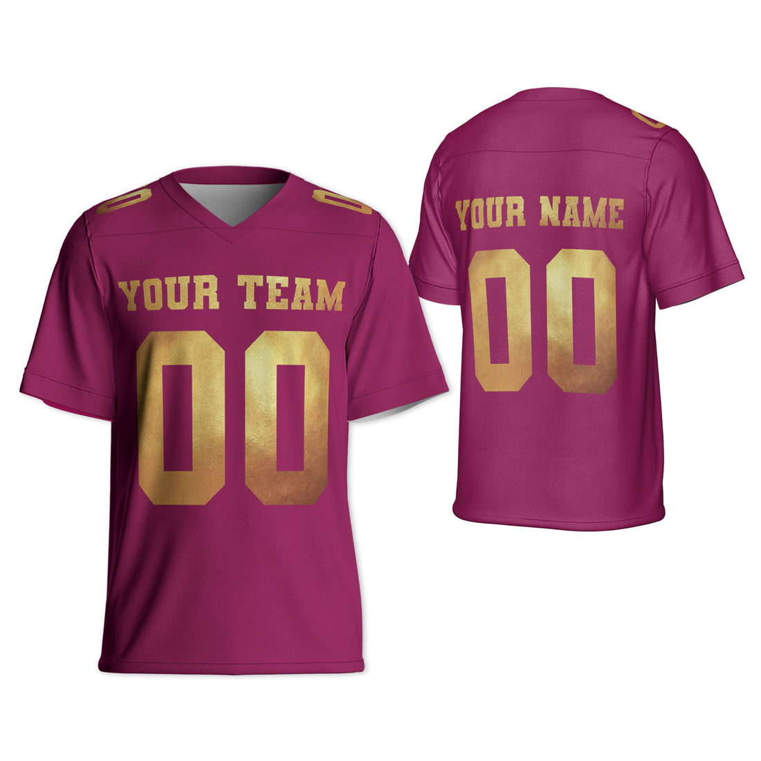 Personalized-Team-Name-Awesome-Pink-Gold