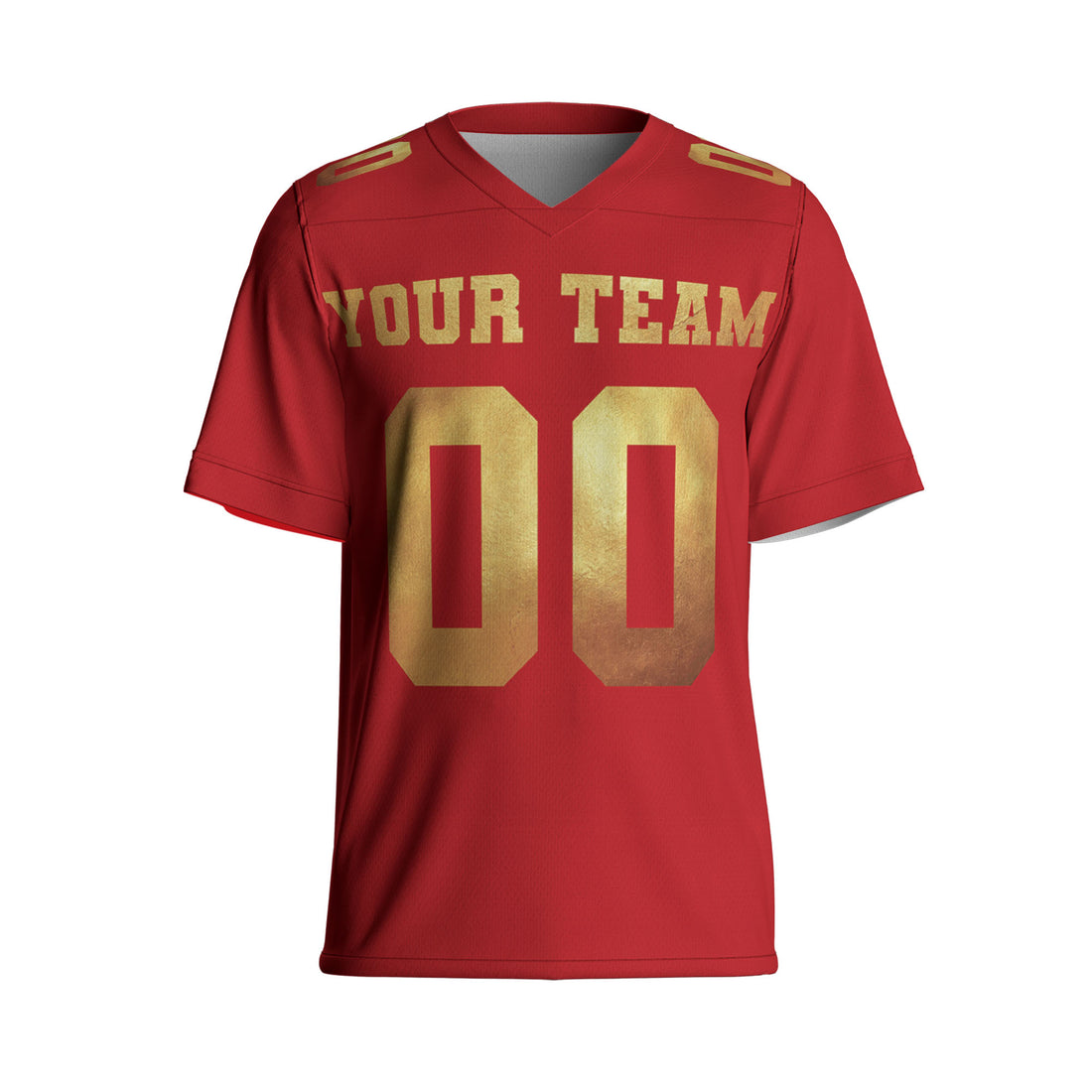 Personalized-Team-Name-Awesome-Red-Gold