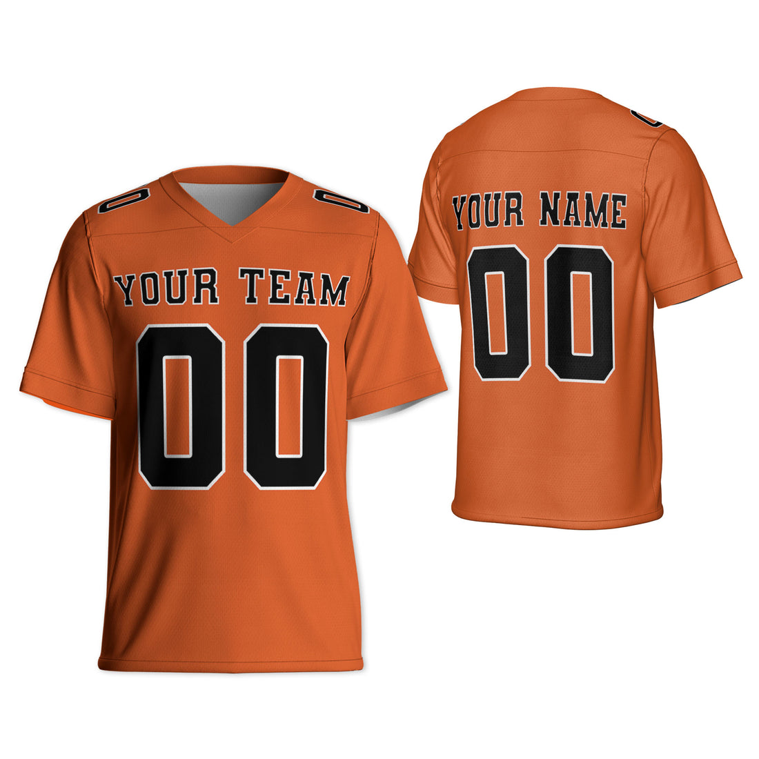 Personalized-Team-Name-Cool-Sport-Orange-Black