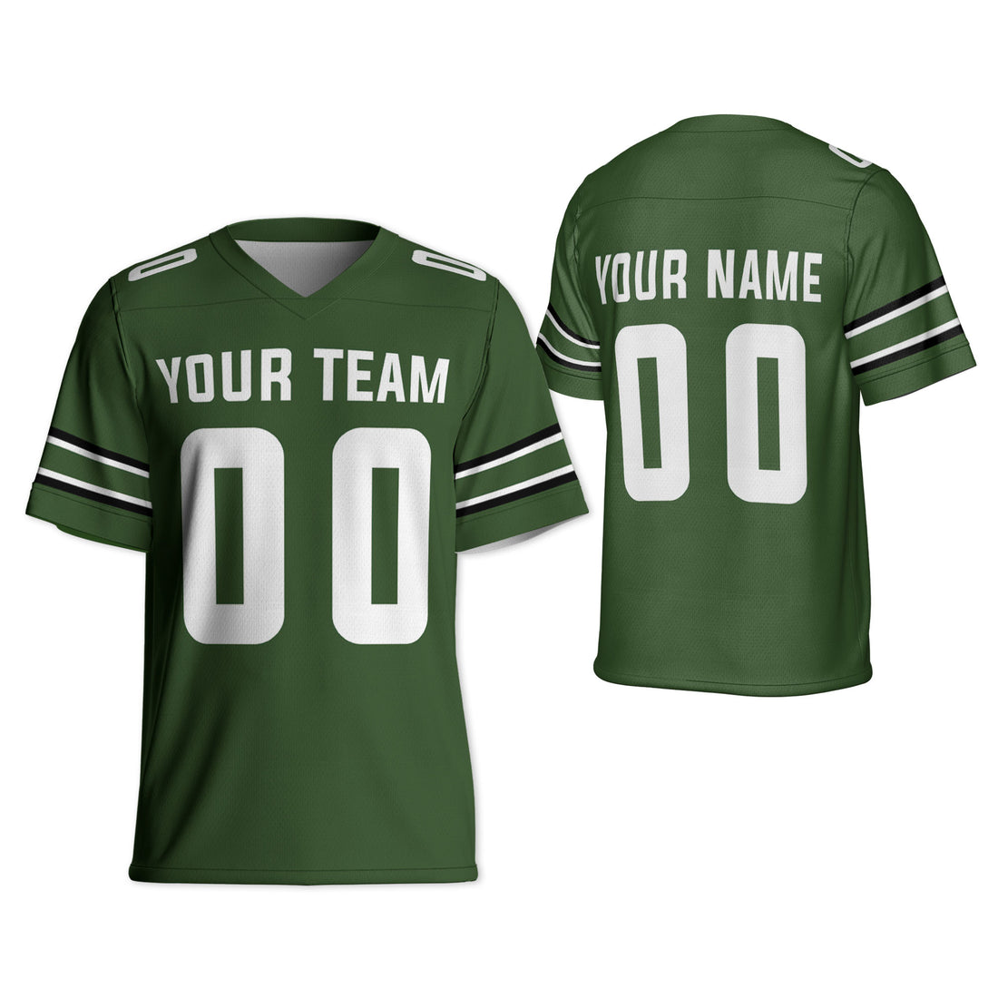 Personalized-Team-Name-Cool-Style-Dark-Green