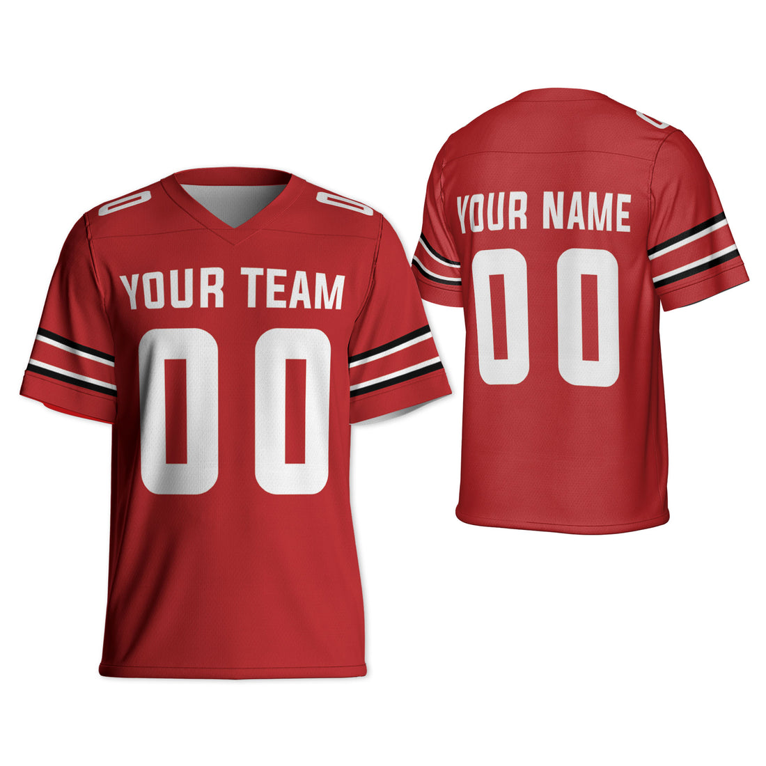 Personalized-Team-Name-Cool-Style-Red