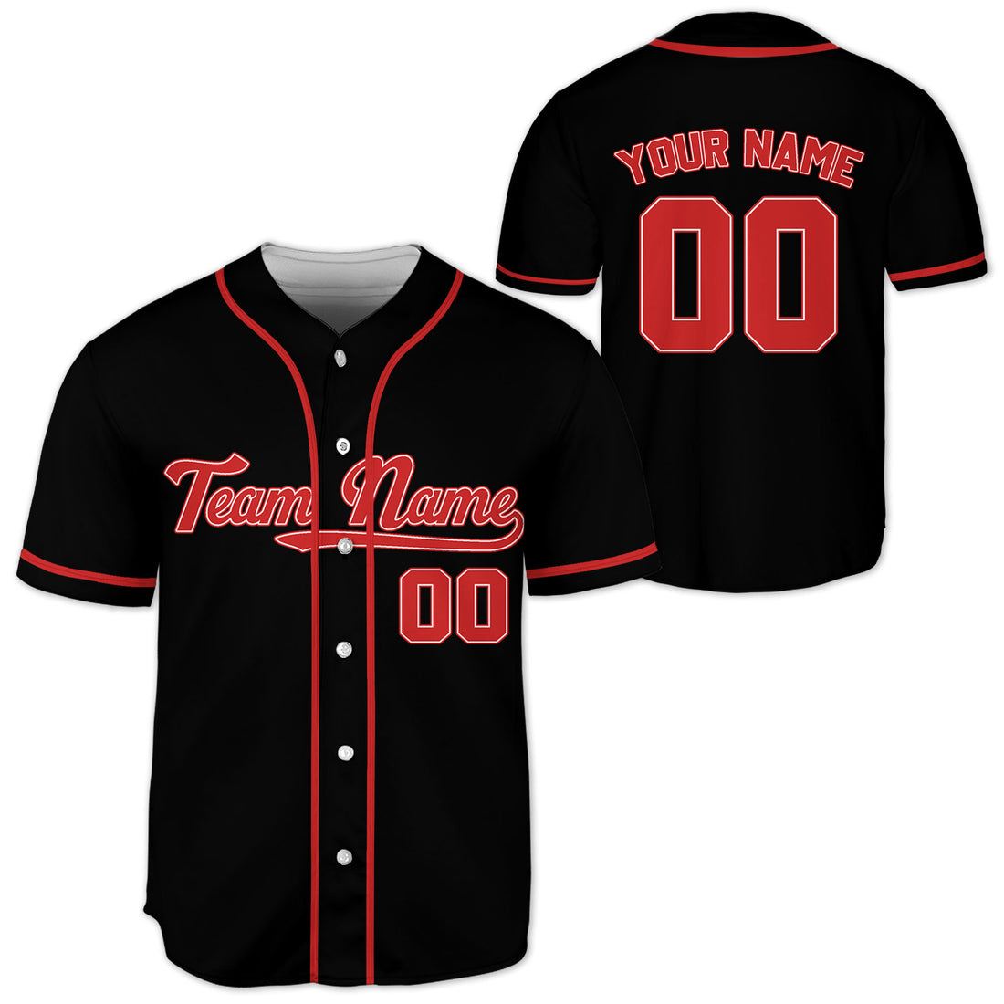 Personalized-Team-Name-Custom-Collection-Awesome-Black