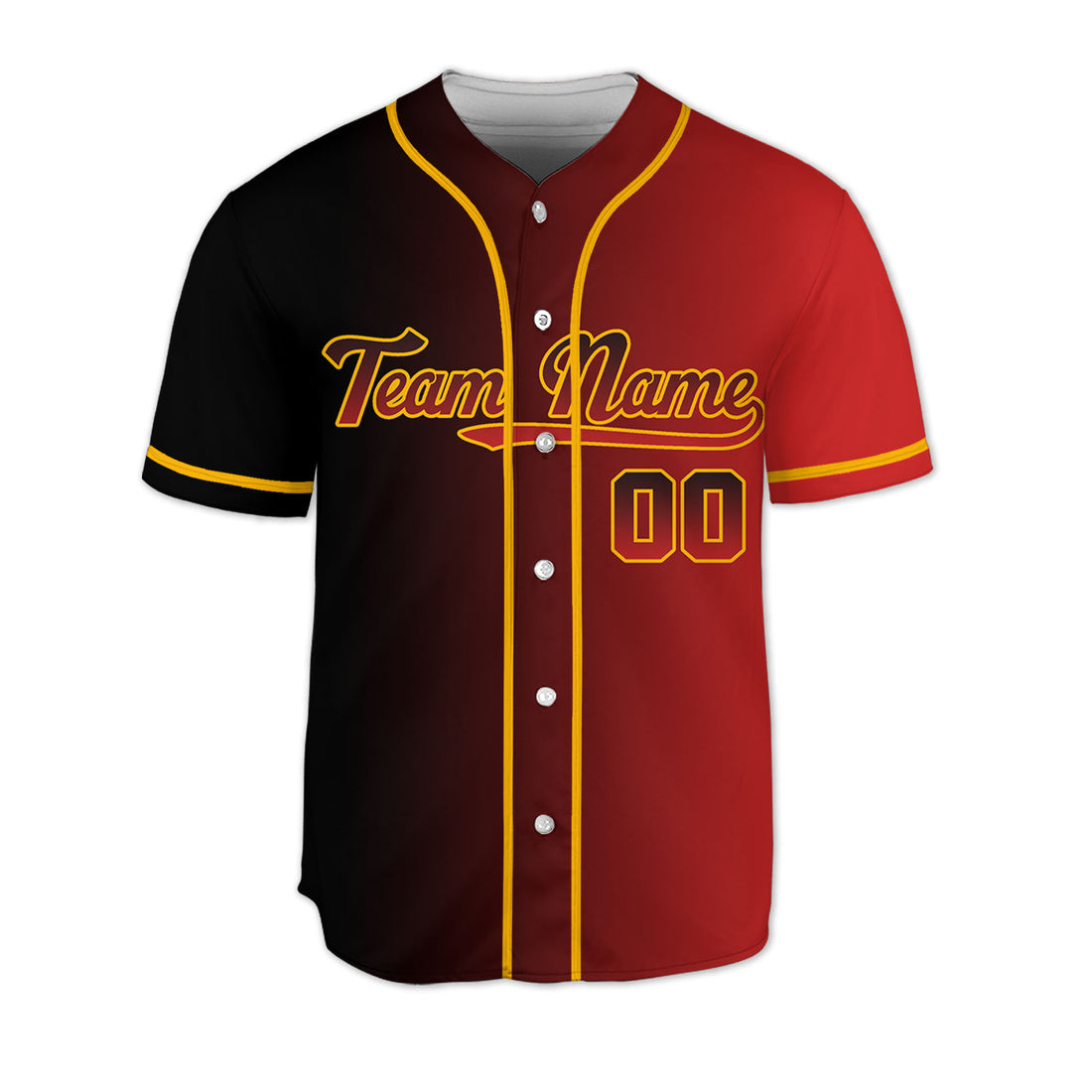 Personalized-Team-Name-Custom-Collection-Awesome-Gradient-Black-Red