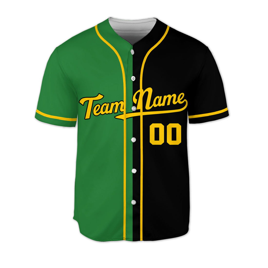 Personalized-Team-Name-Custom-Collection-Colorful-Black-Green