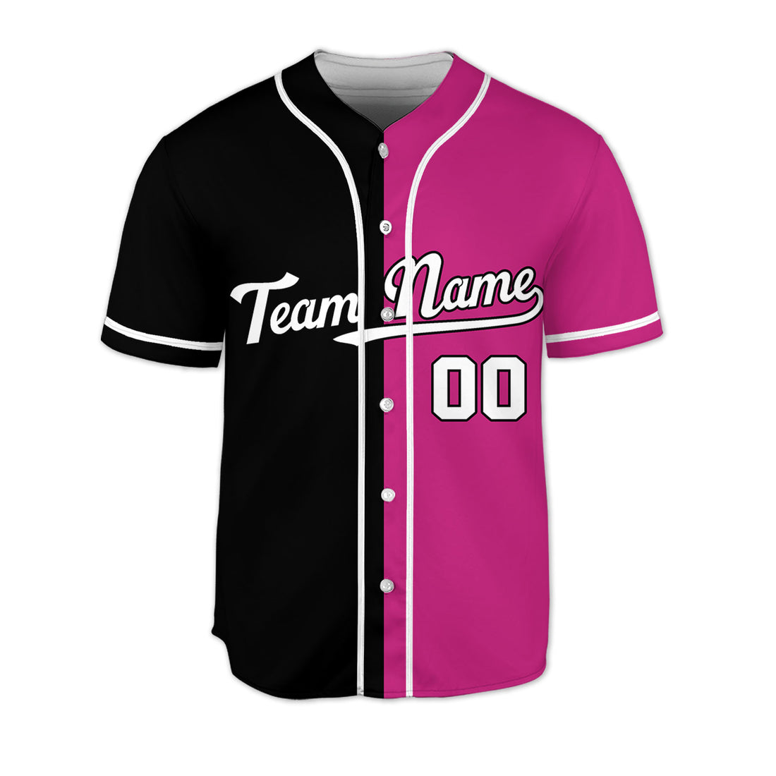 Personalized-Team-Name-Custom-Collection-Colorful-Black-Pink