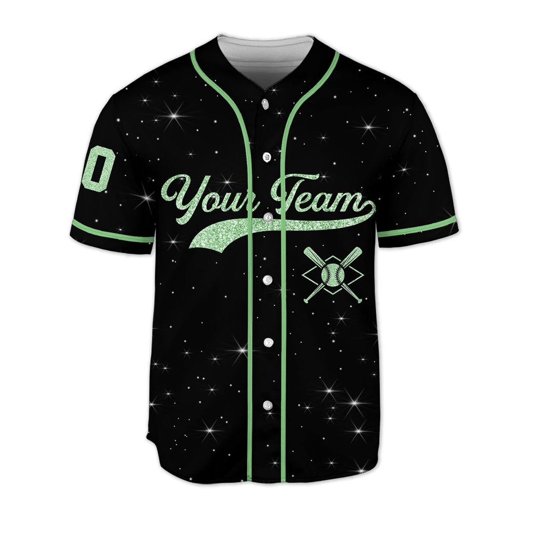 Personalized-Team-Name-Number-Custom-Collection-Green