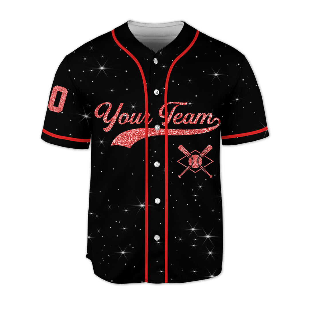 Personalized-Team-Name-Number-Custom-Collection-Red